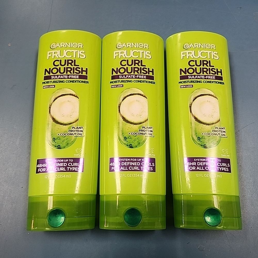 New Garnier Fructs Curl Nourish Sulfate-Free Conditioner
